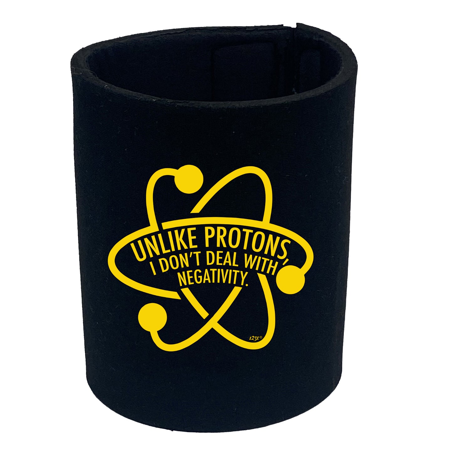 Unlike Protons Dont Deal - Funny Stubby Holder