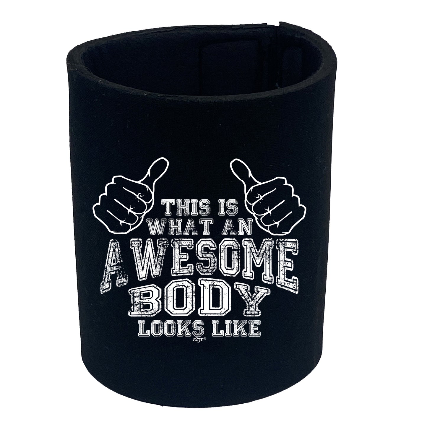 This Is What Awesome Body - Funny Stubby Holder