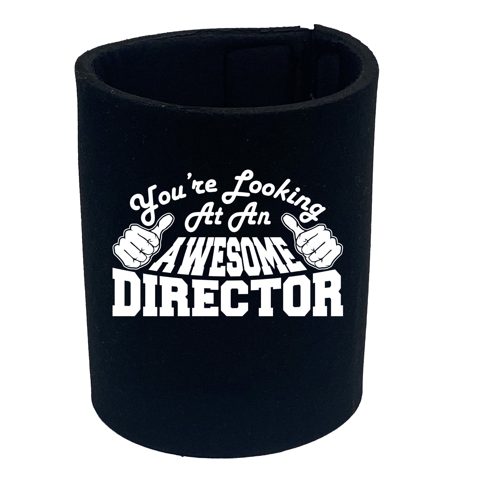 Youre Looking At An Awesome Director - Funny Stubby Holder