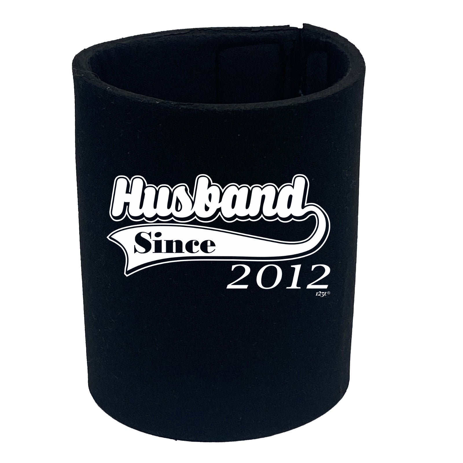 Husband Since 2012 - Funny Stubby Holder