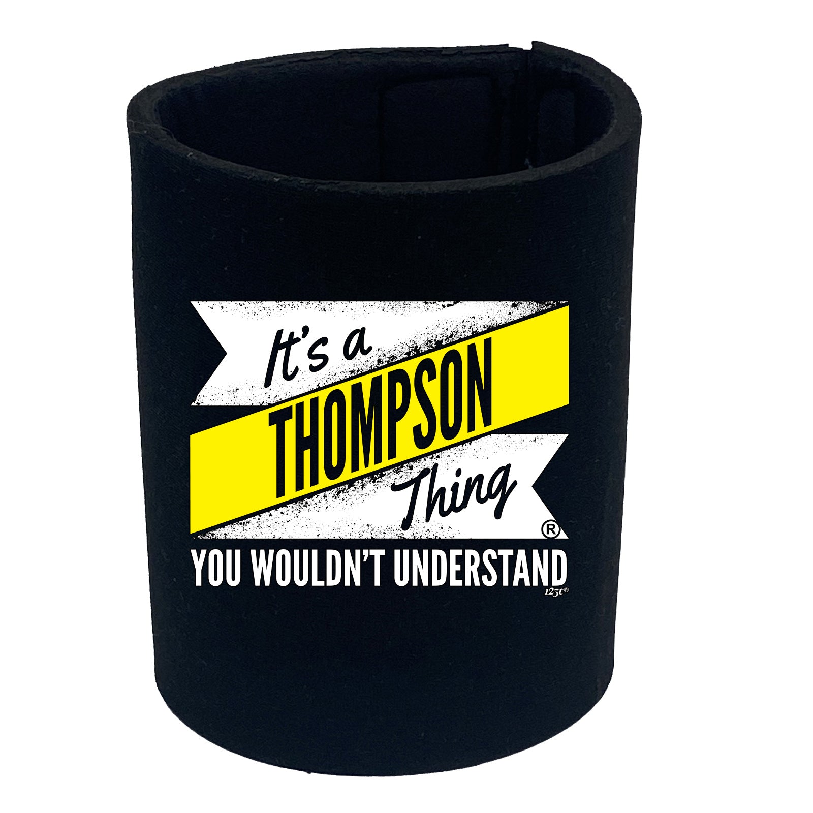 Thompson V2 Surname Thing - Funny Stubby Holder