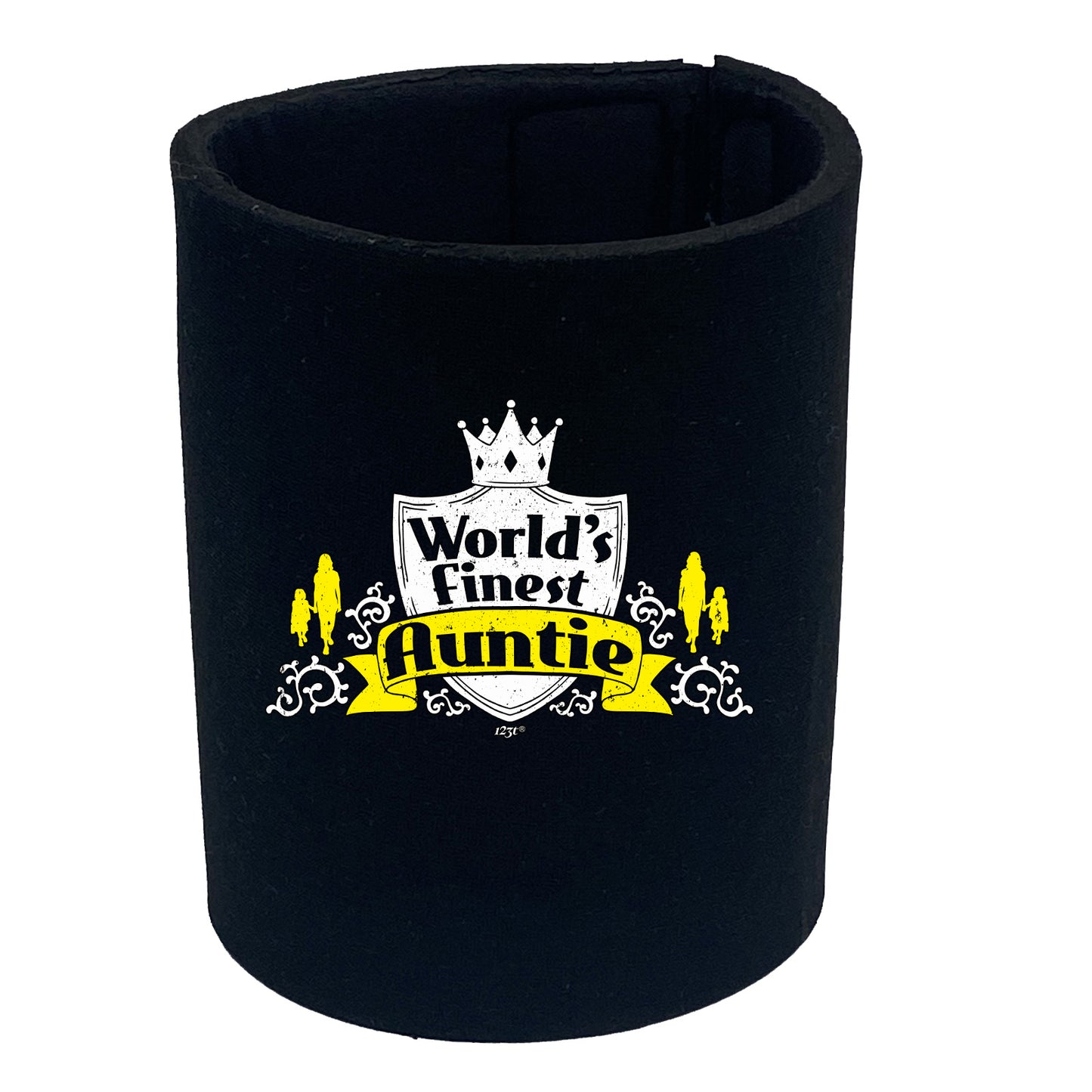 Worlds Finest Auntie - Funny Stubby Holder