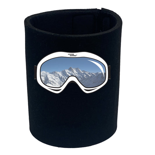 Pm Ski Goggles - Funny Stubby Holder