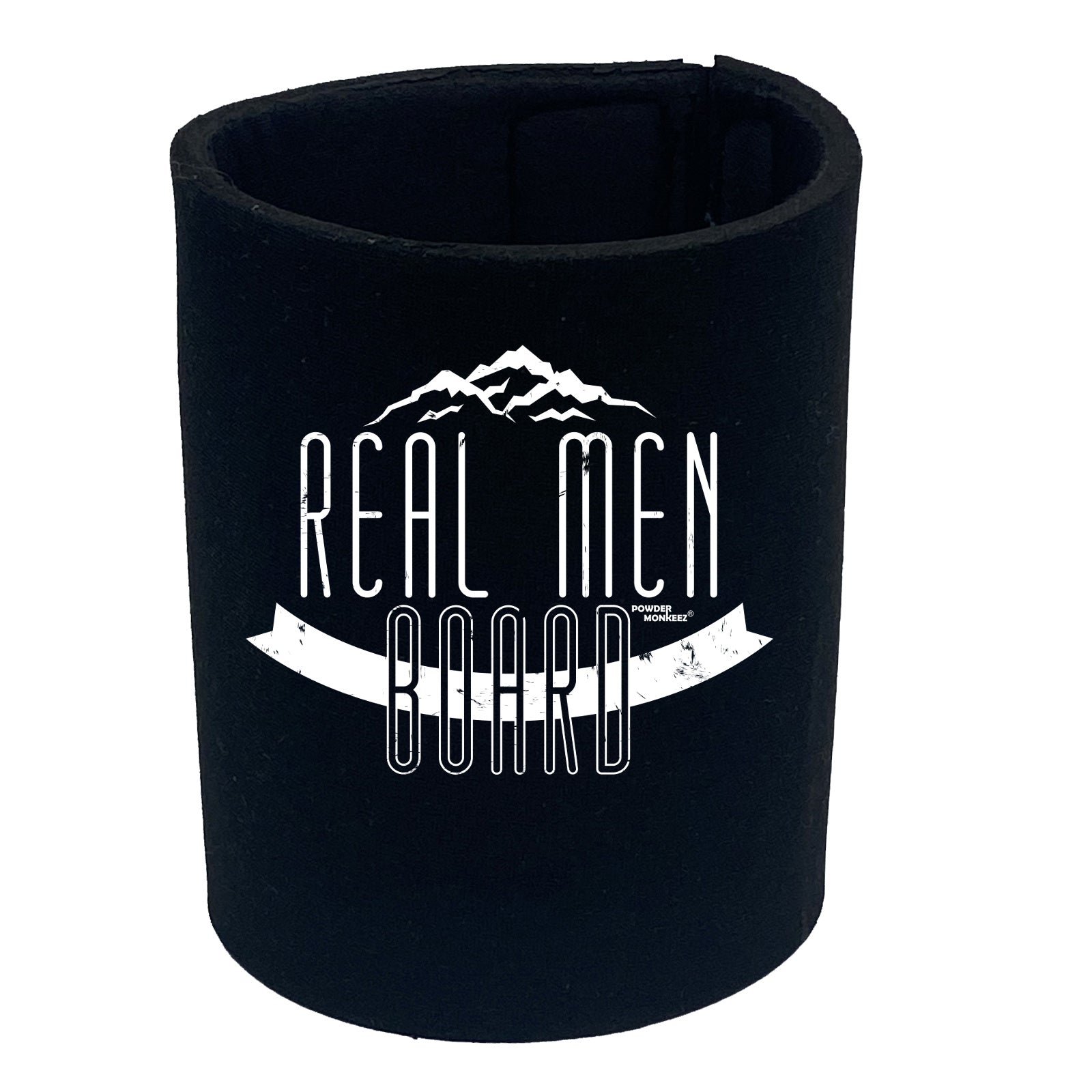 Pm Real Men Board - Funny Stubby Holder