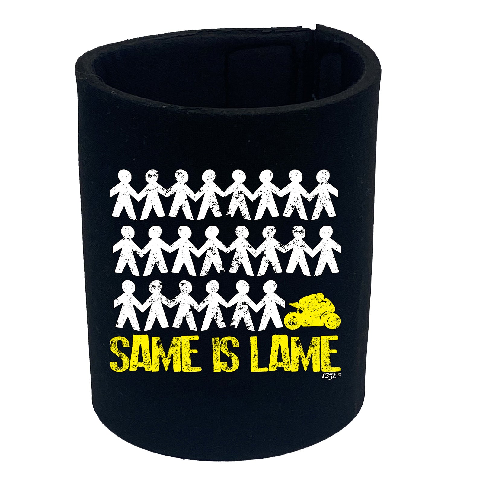 Same Is Lame Speedmoto - Funny Stubby Holder