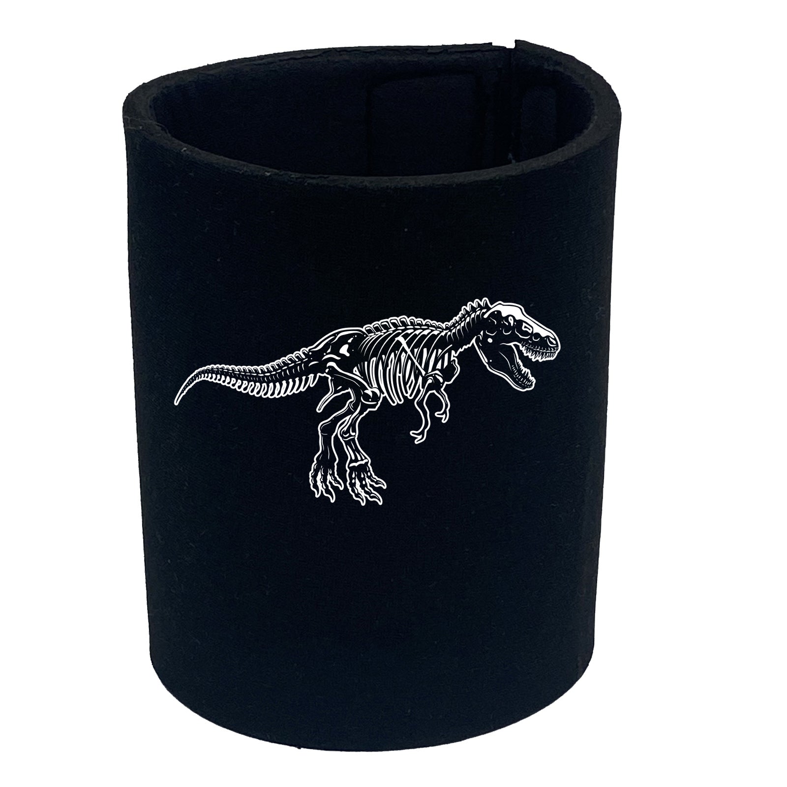 T Rex Bones Dinosaur White - Funny Stubby Holder