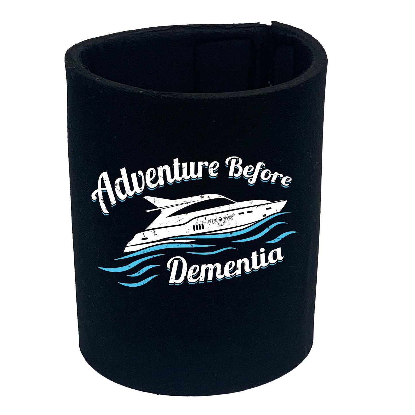 Ob Adventure Before Dementia Speedboat - Funny Stubby Holder