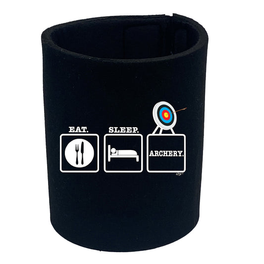 Eat Sleep Archery - Funny Stubby Holder