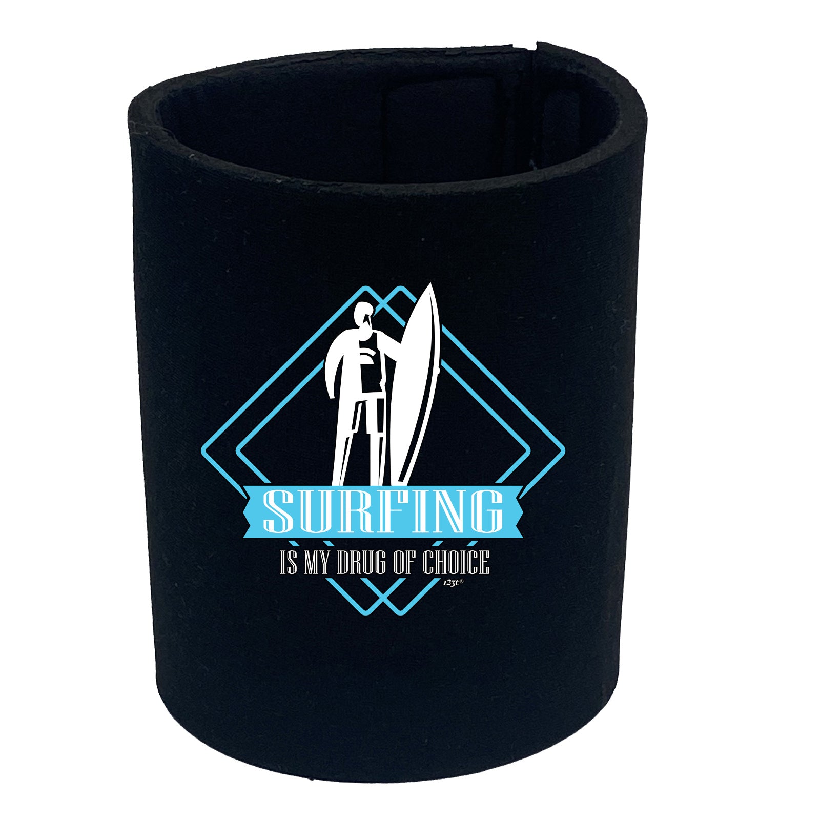 Surfing Is My Choice - Funny Stubby Holder