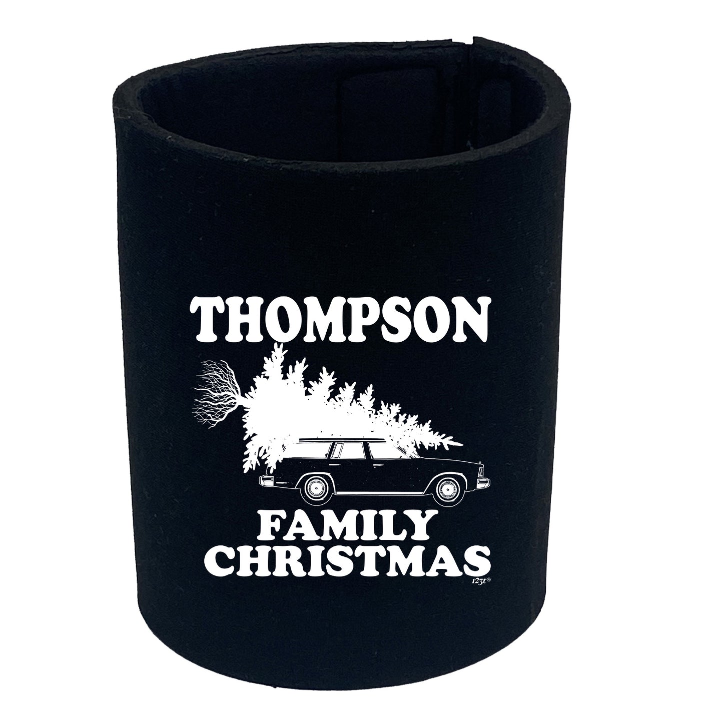 Family Christmas Thompson - Funny Stubby Holder