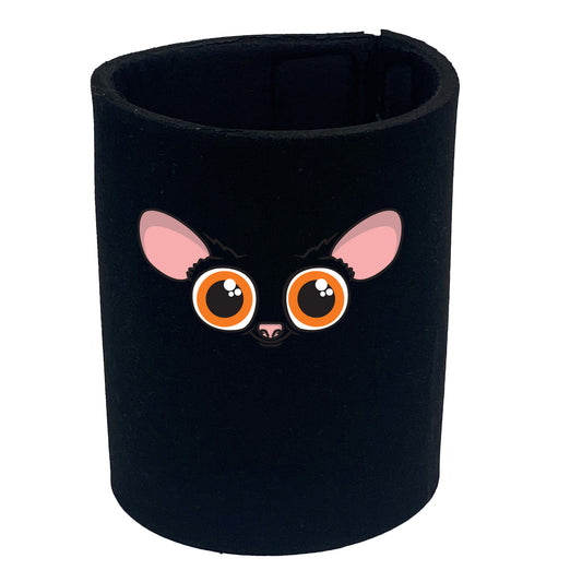 Bush Baby Animal Face Ani Mates - Funny Stubby Holder