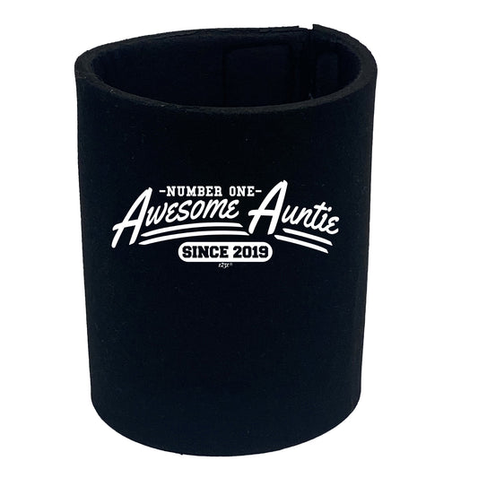 2019 Awesome Auntie Since - Funny Stubby Holder