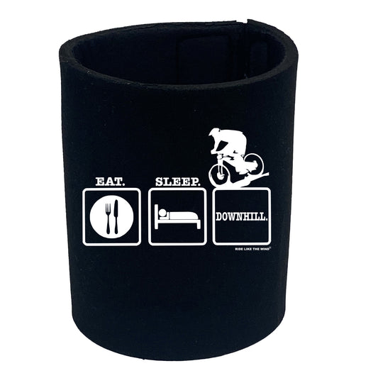 Rltw Eat Sleep Downhill - Funny Stubby Holder