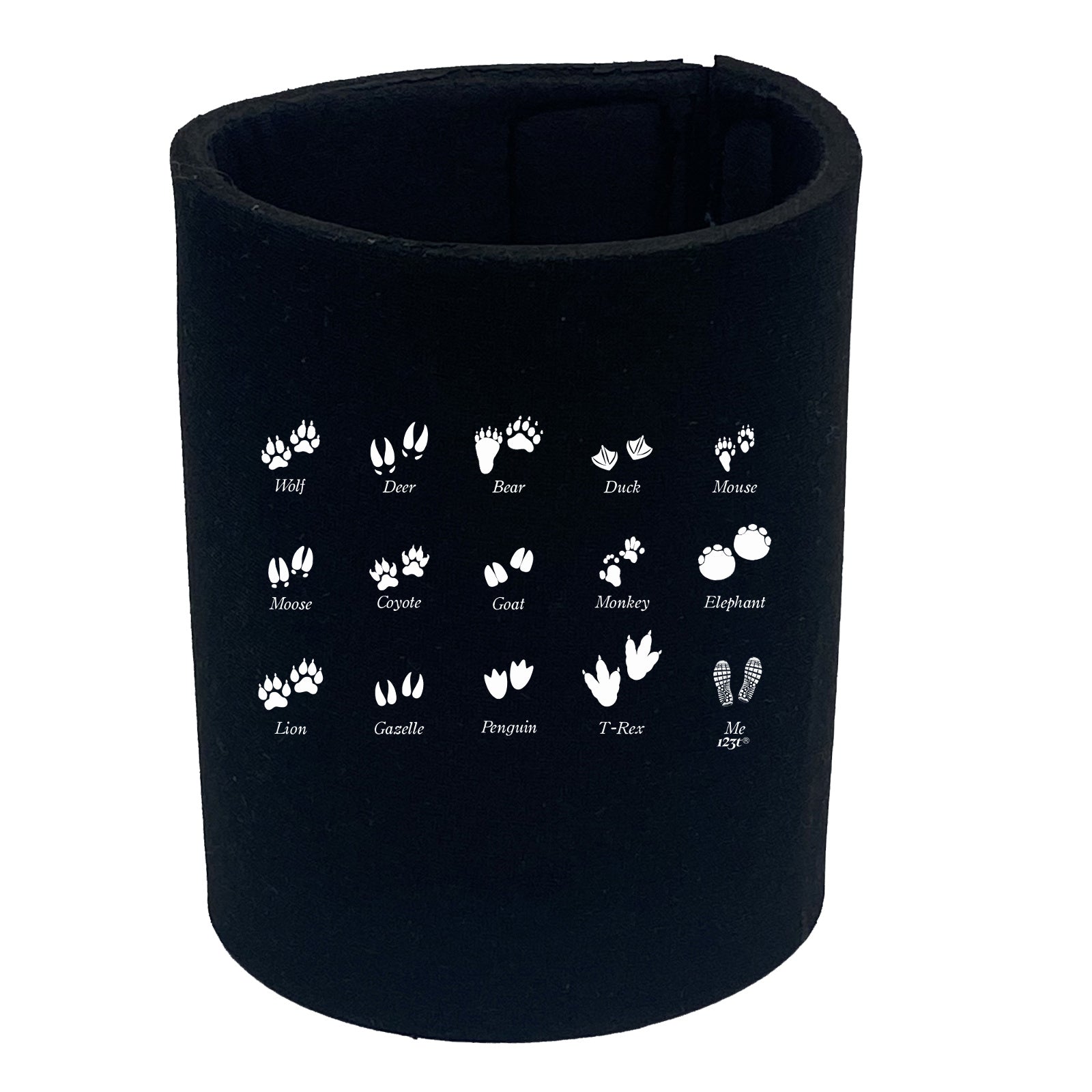 Footprints - Funny Stubby Holder