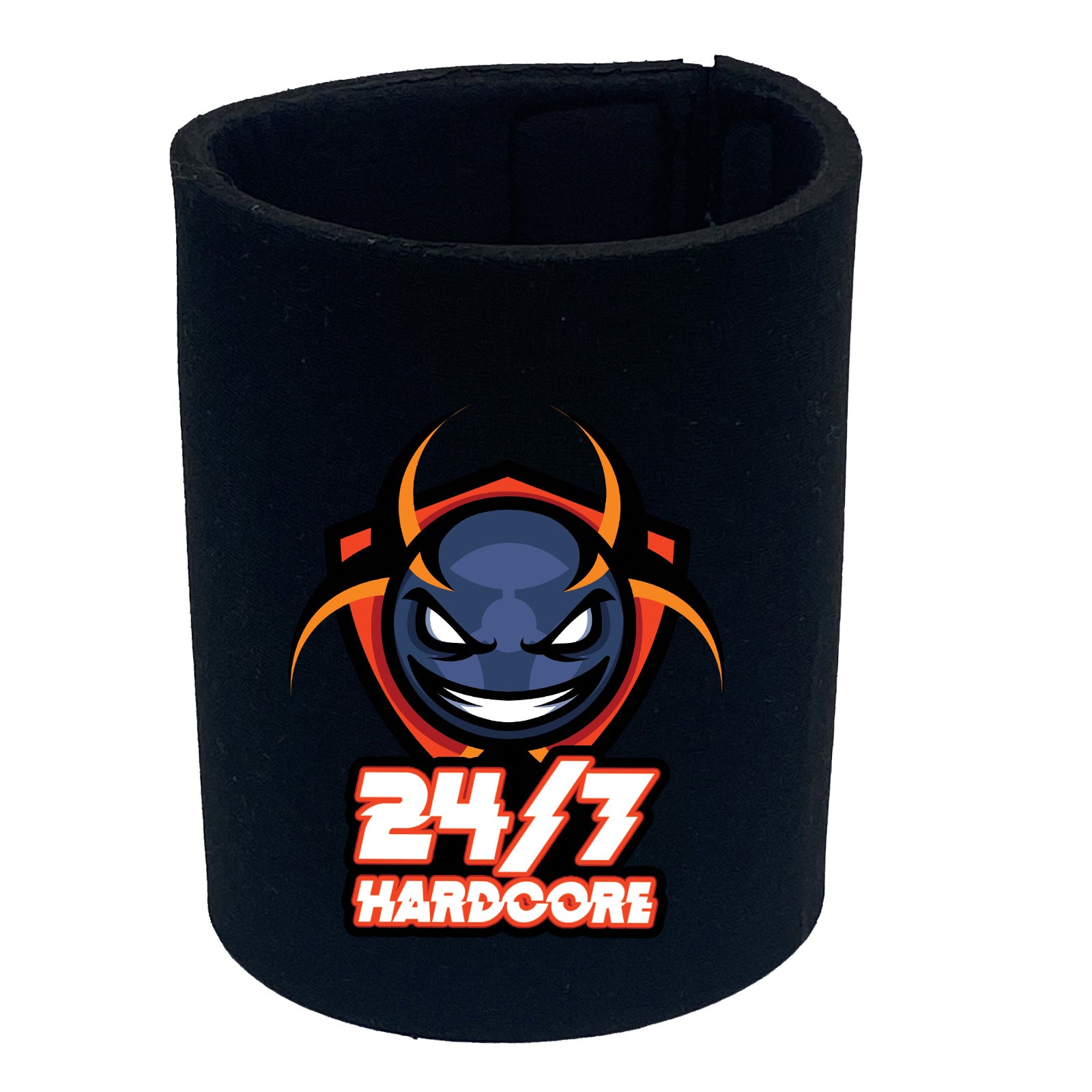 247 Hardcore With Text - Funny Stubby Holder