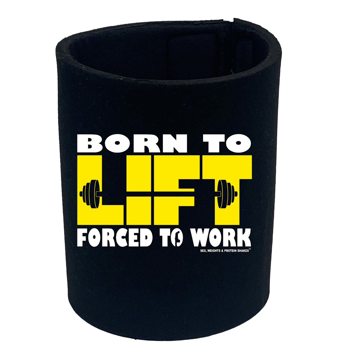 Swps Born To Lift - Funny Stubby Holder