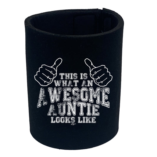 This Is What Awesome Auntie - Funny Stubby Holder