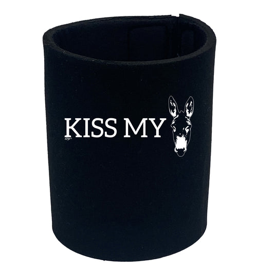 Kiss My Ass Donkey - Funny Stubby Holder