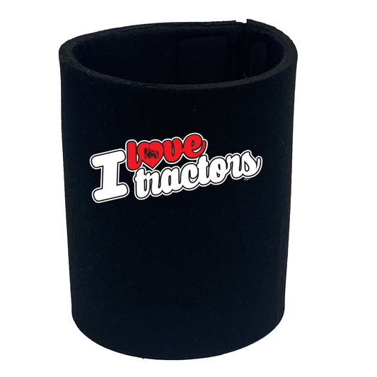 Love Tractors Stencil - Funny Stubby Holder