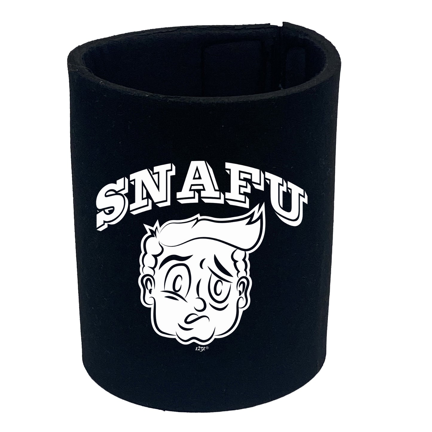 Snafu Face - Funny Stubby Holder