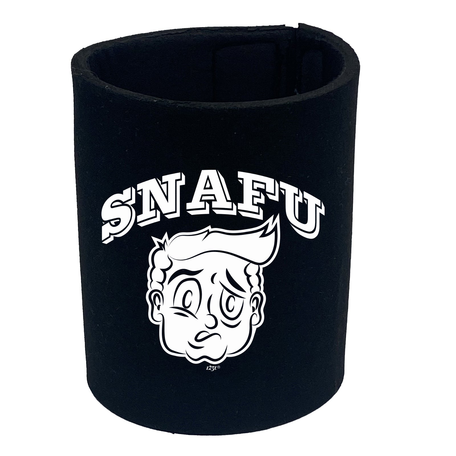 Snafu Face - Funny Stubby Holder