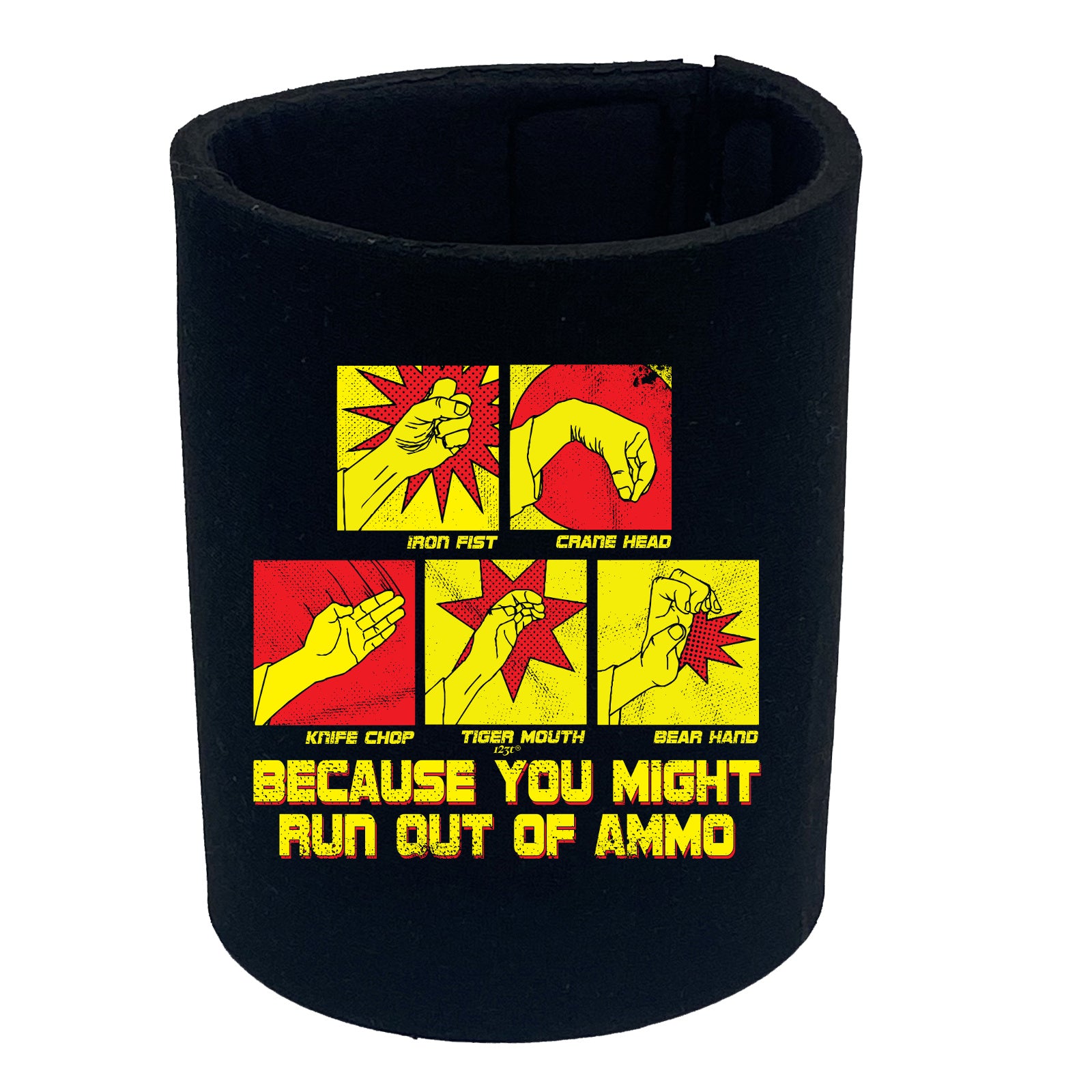 Because You Might Run Out Of Ammo - Funny Stubby Holder