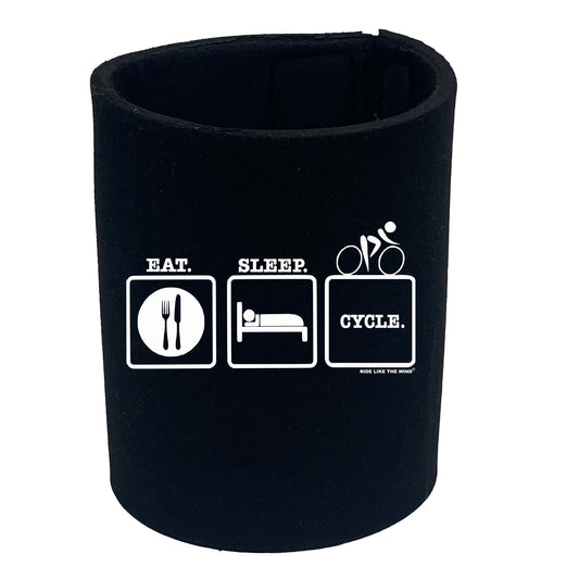 Rltw Eat Sleep Cycle - Funny Stubby Holder