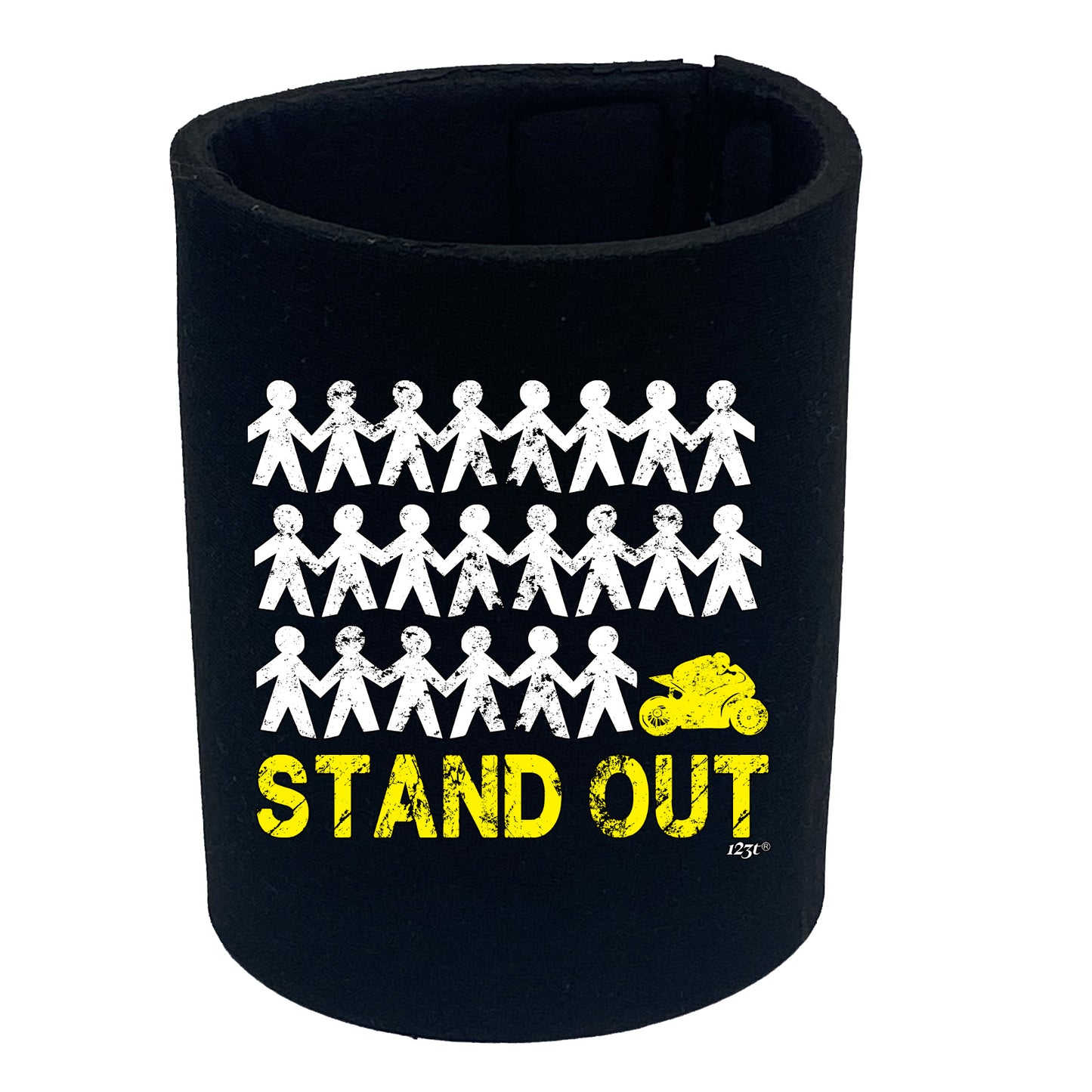 Stand Out Racing Motorbike - Funny Stubby Holder