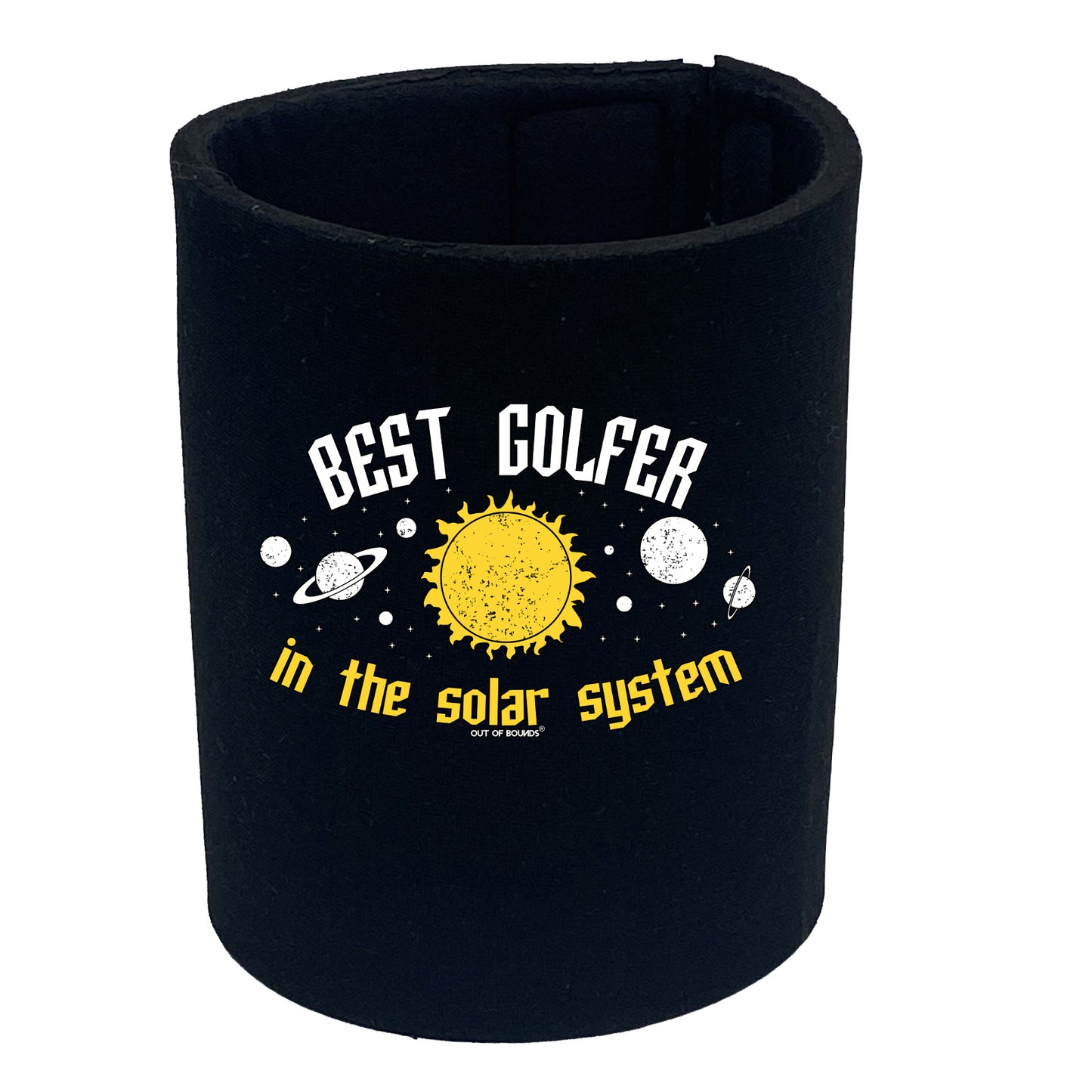 Oob Best Golfer In The Solar System - Funny Stubby Holder