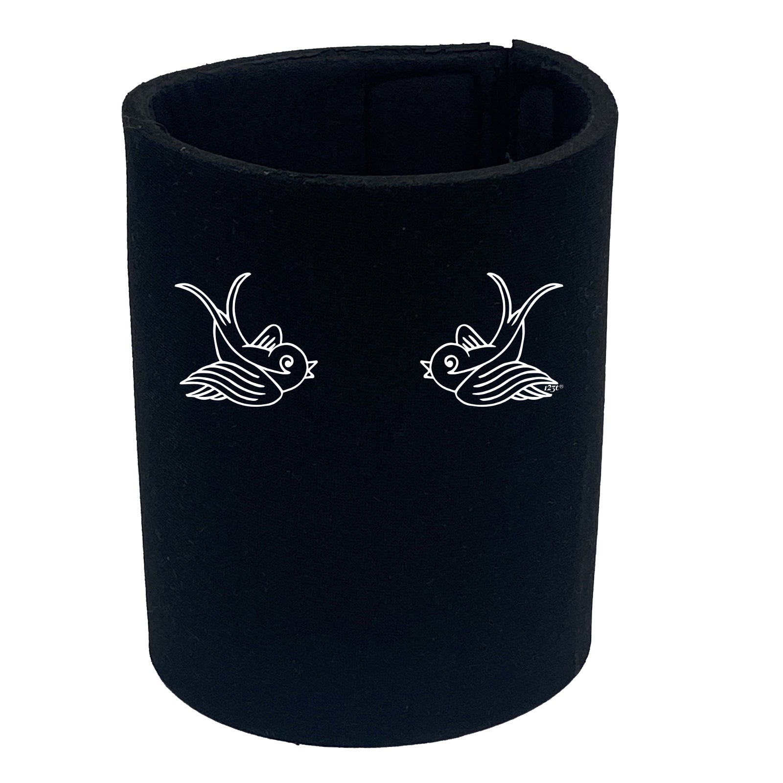 Bird Tattoo Swallows - Funny Stubby Holder