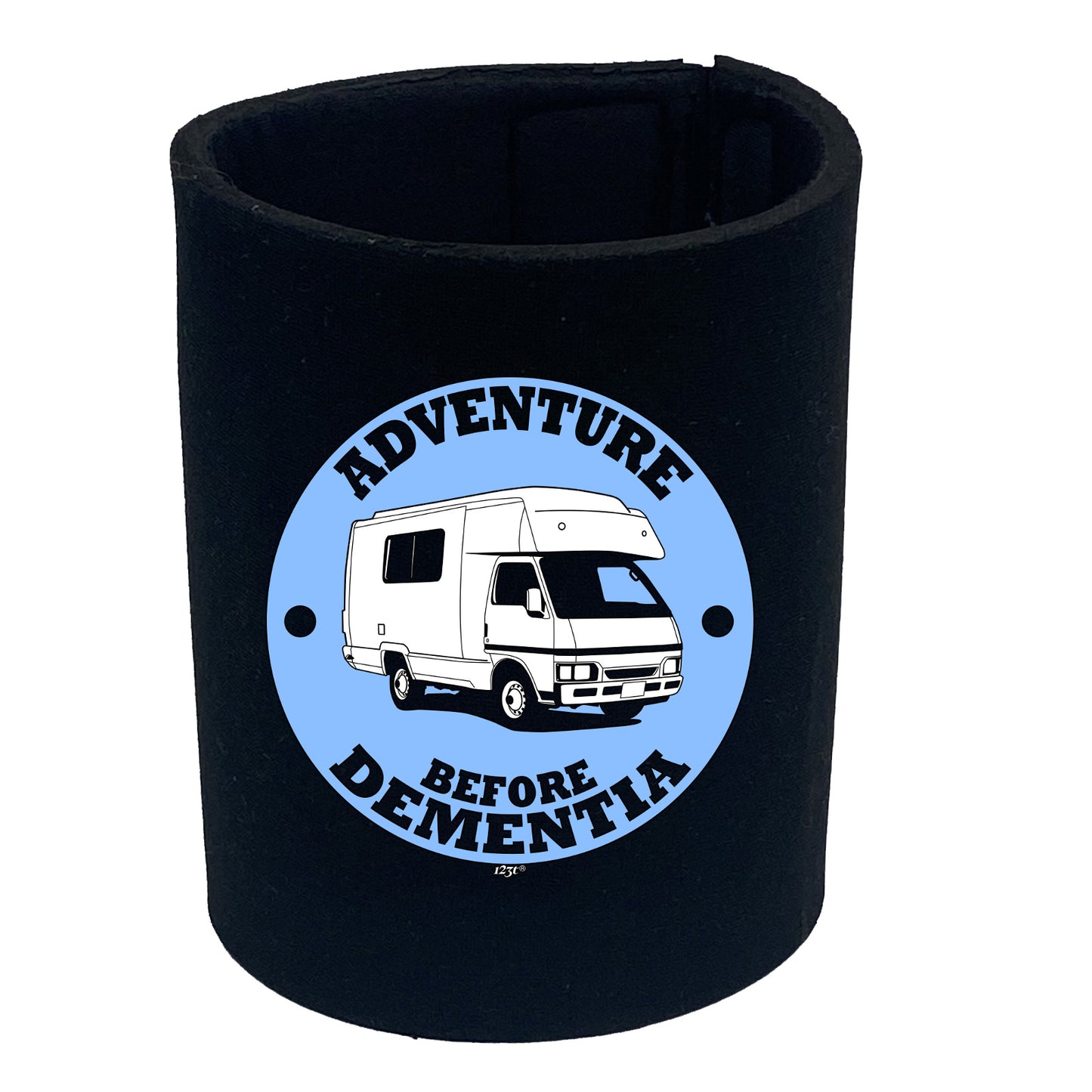 Camper Adventure Before - Funny Stubby Holder