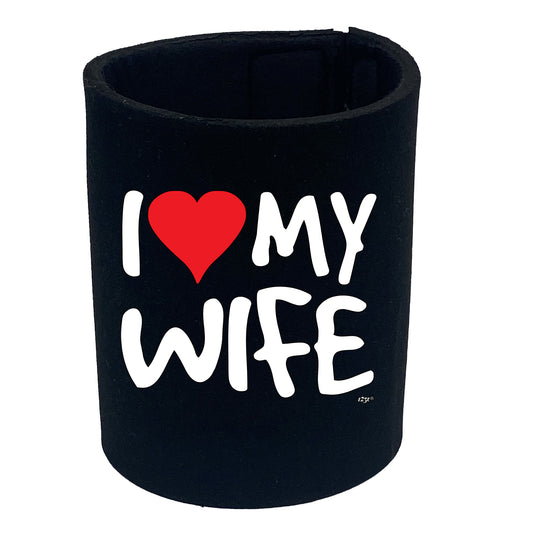 Love Heart My Wife - Funny Stubby Holder