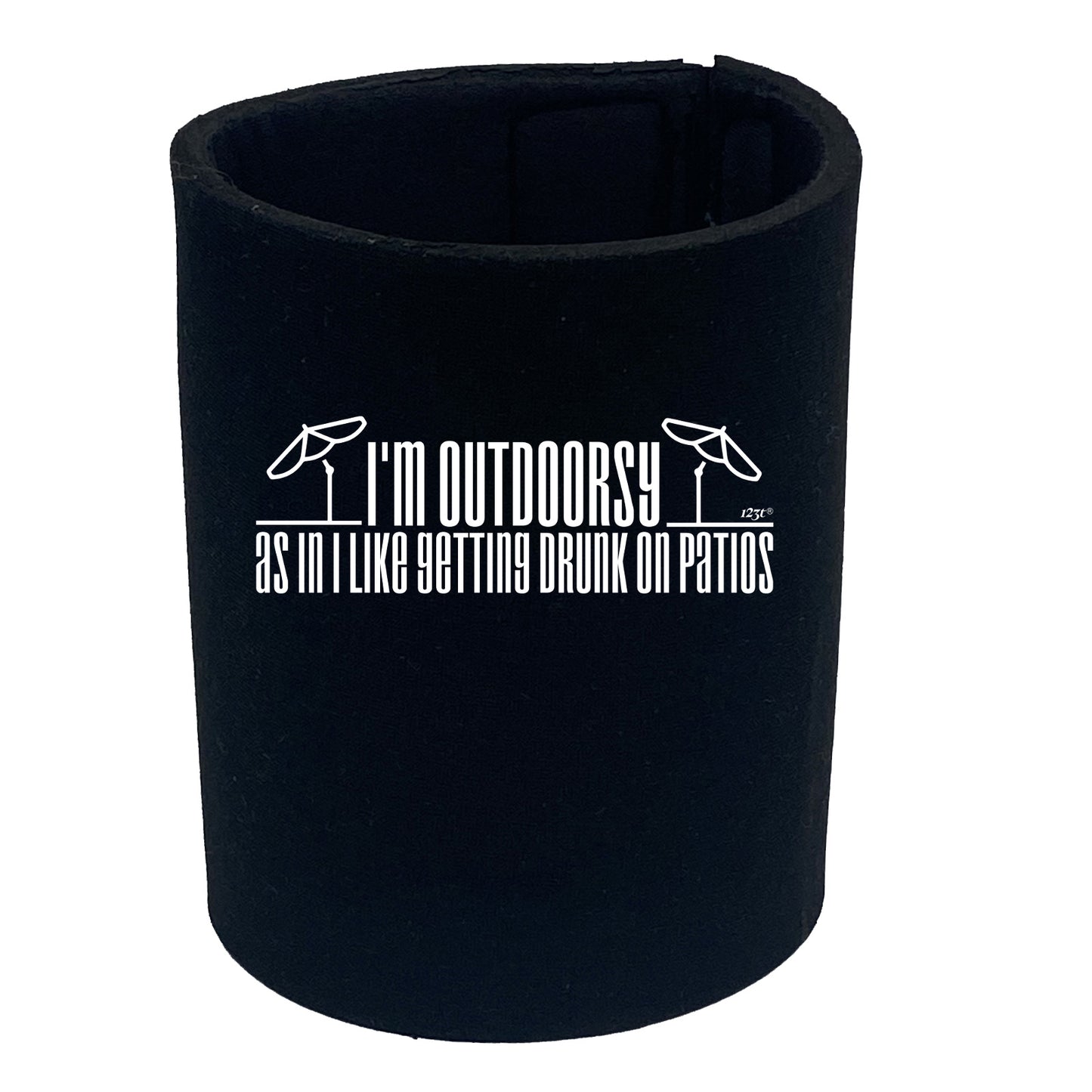 Im Outdoorsy - Funny Stubby Holder