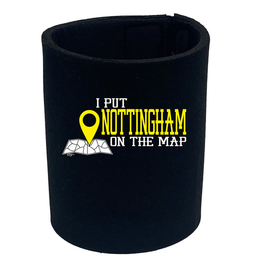 Put On The Map Nottingham - Funny Stubby Holder