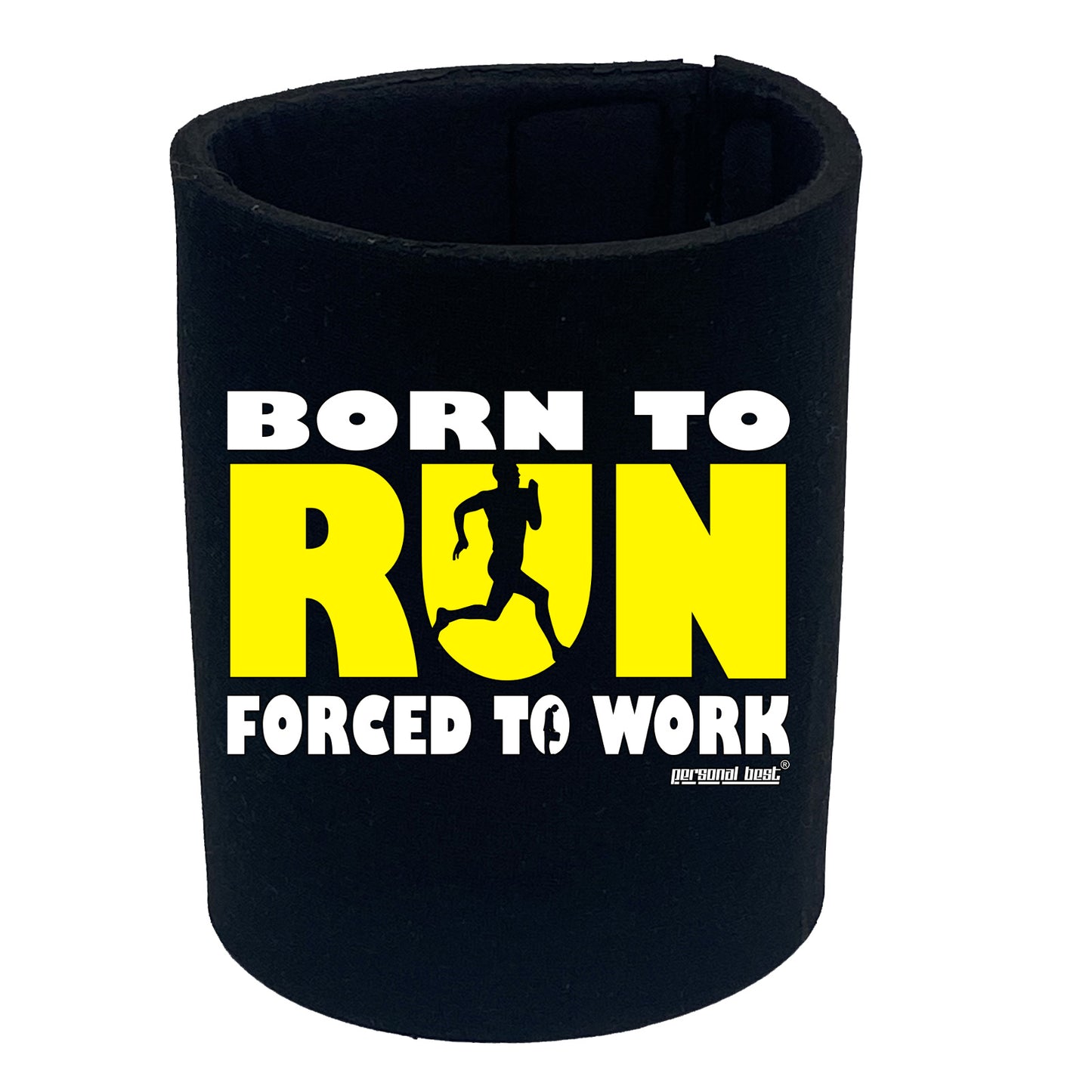 Pb Born To Run - Funny Stubby Holder