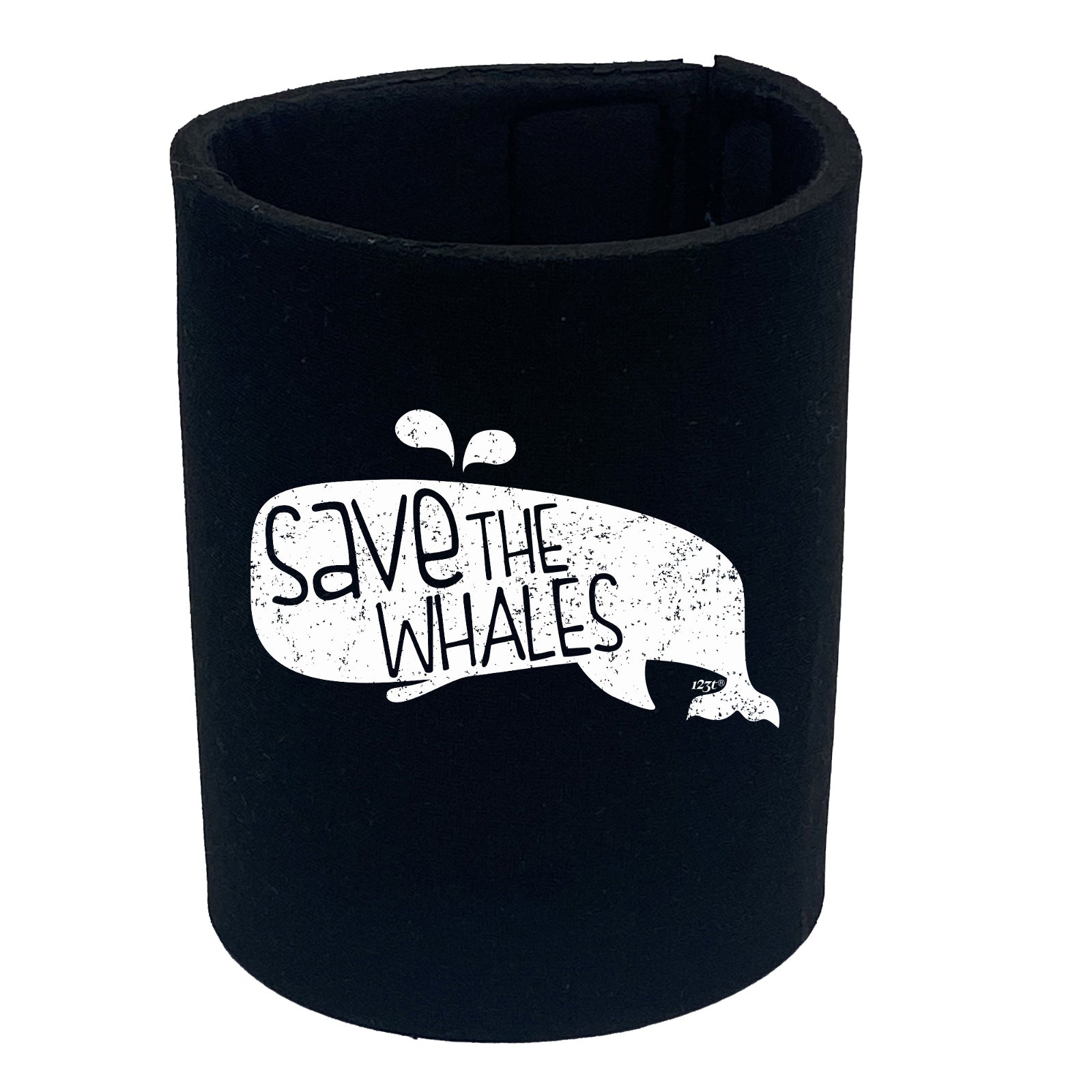Save The Whales - Funny Stubby Holder