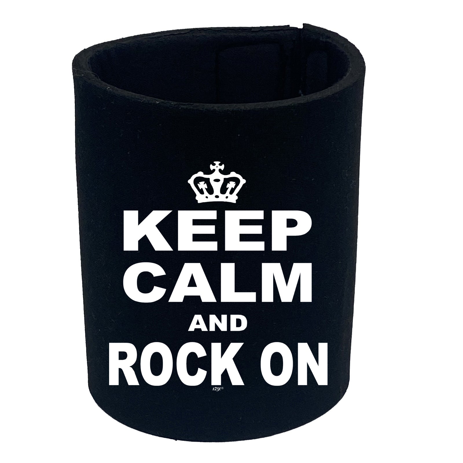 Keep Calm And Rock On - Funny Stubby Holder