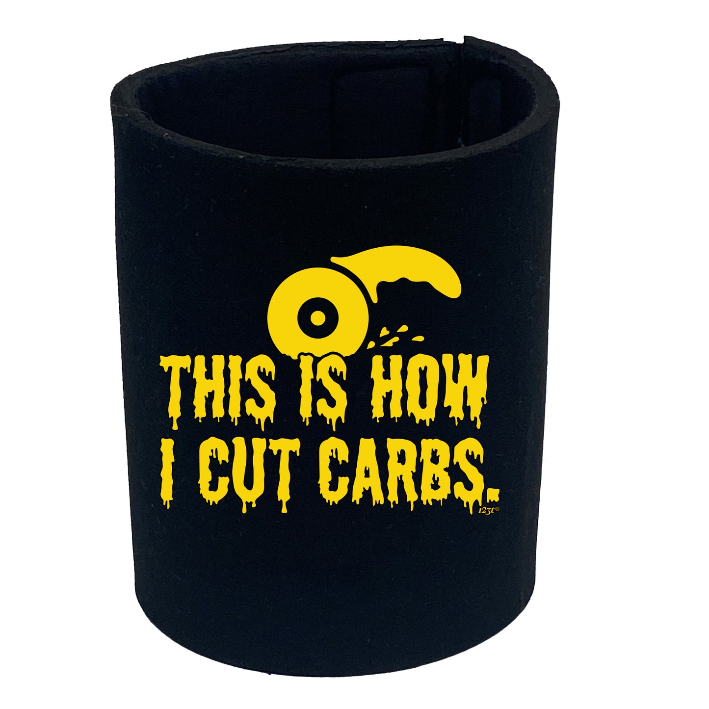 This Is How Cut Carbs - Funny Stubby Holder