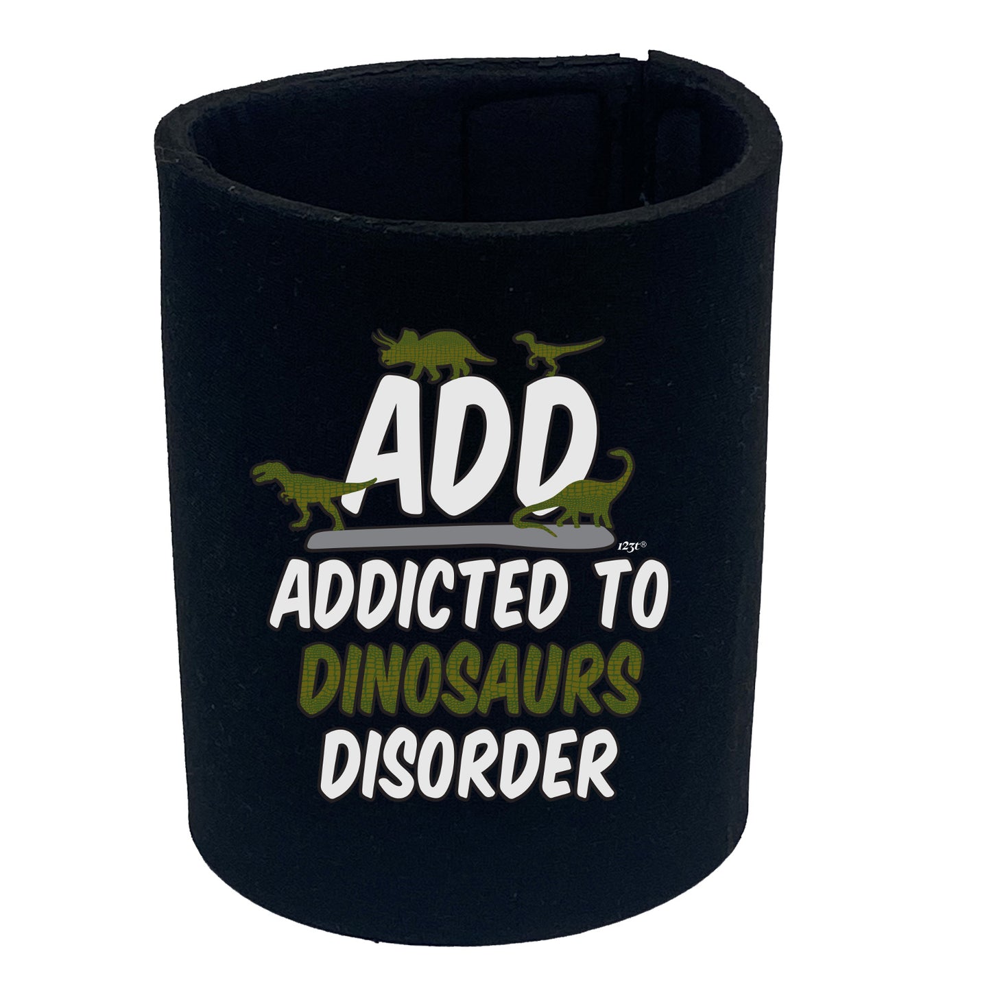 Add Dinosaur - Funny Stubby Holder