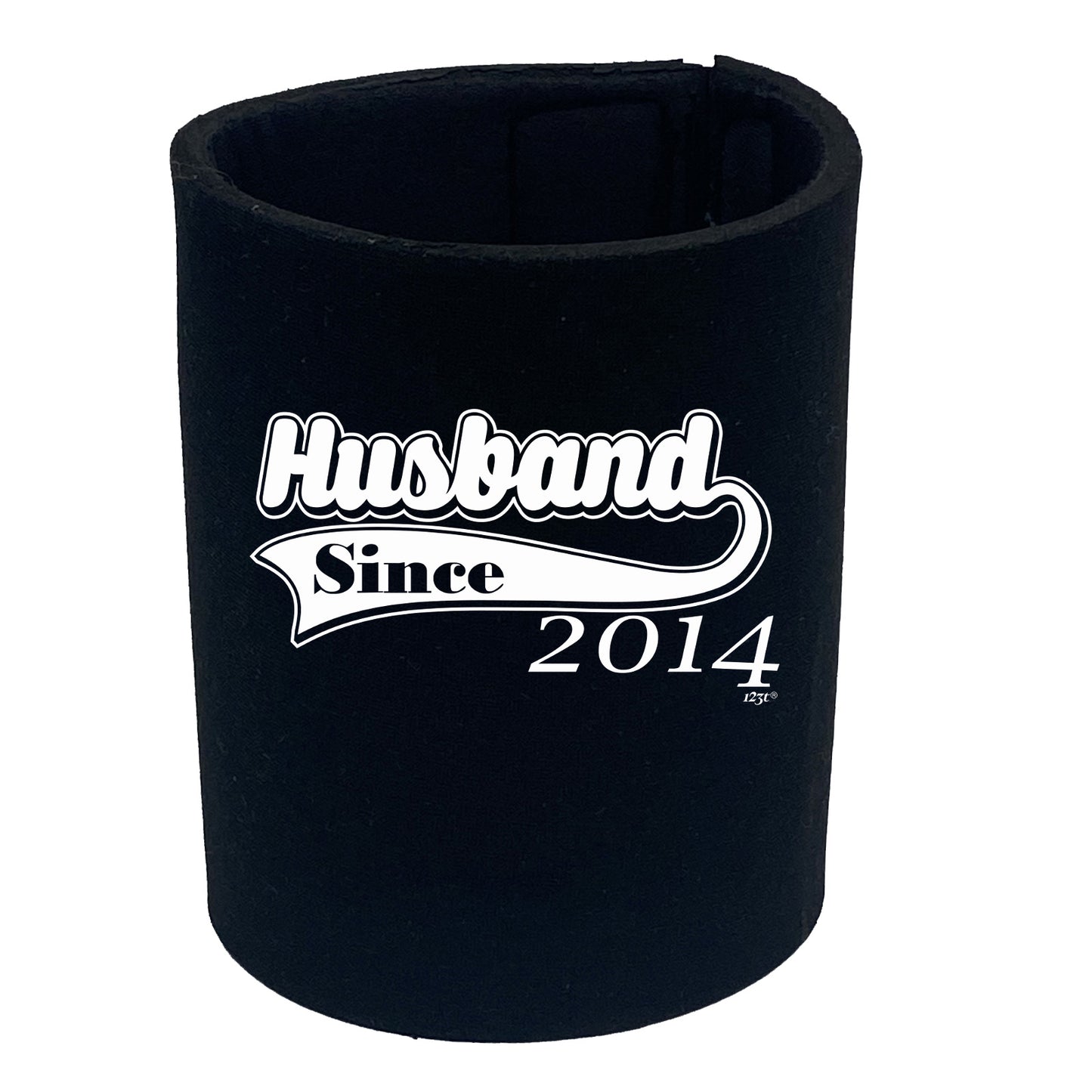 Husband Since 2014 - Funny Stubby Holder