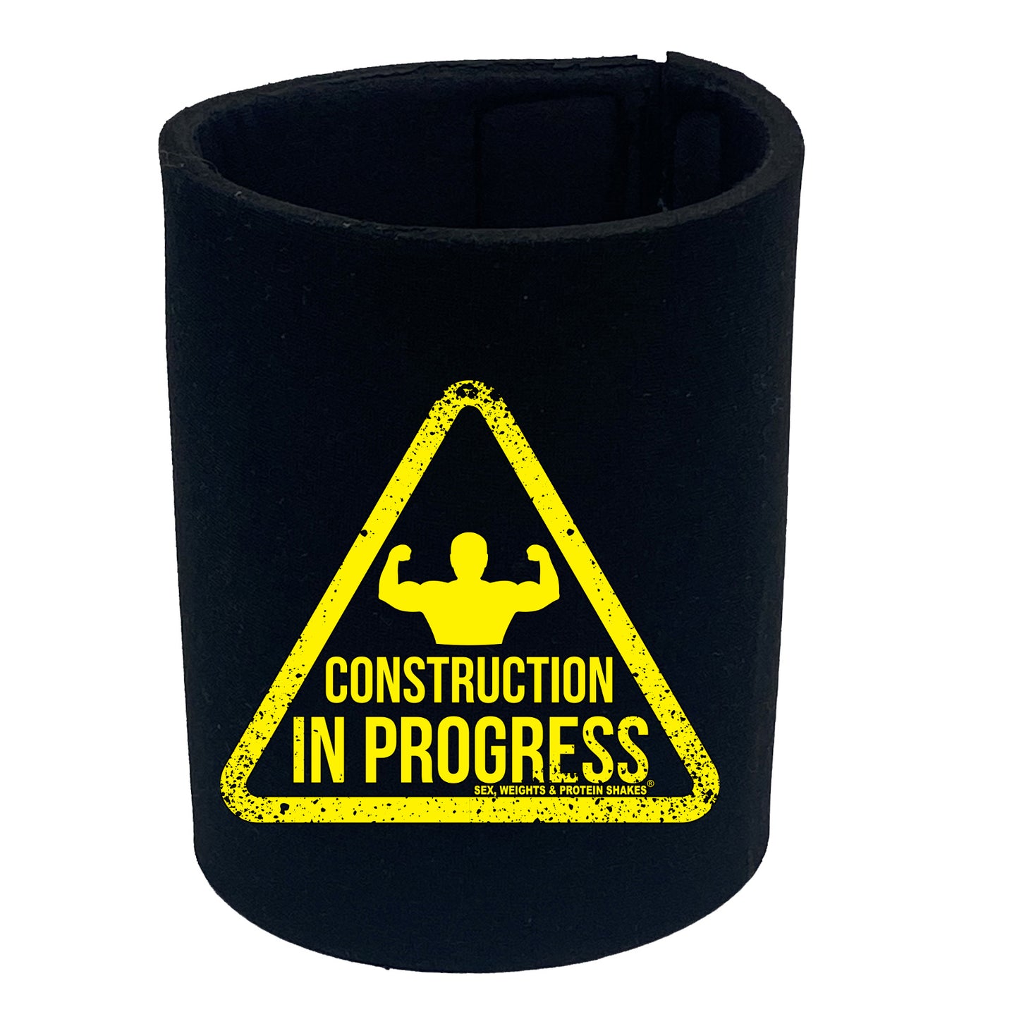 Swps Construction In Progress - Funny Stubby Holder