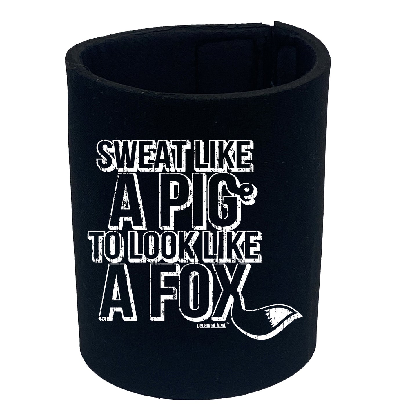 Pb Sweat Like A Pig - Funny Stubby Holder