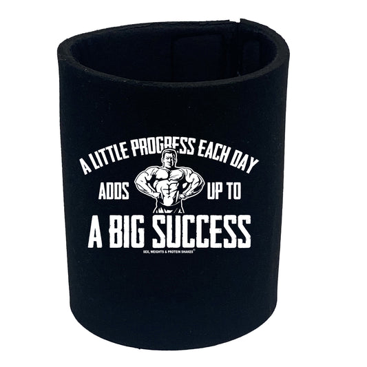 Swps A Little Progress Each Day - Funny Stubby Holder