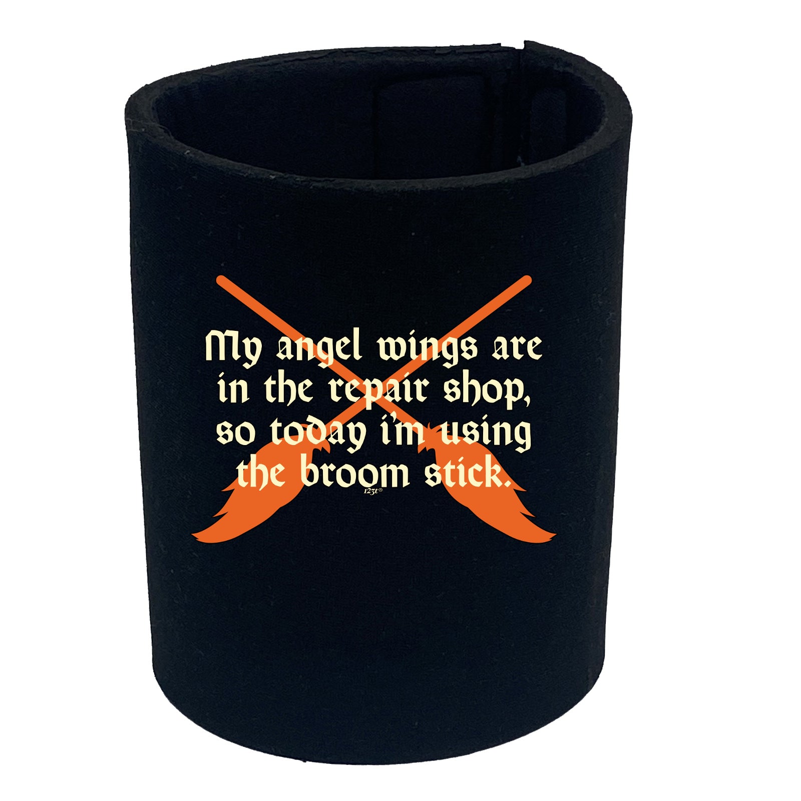 My Angel Wings Are In The Repair Shop - Funny Stubby Holder