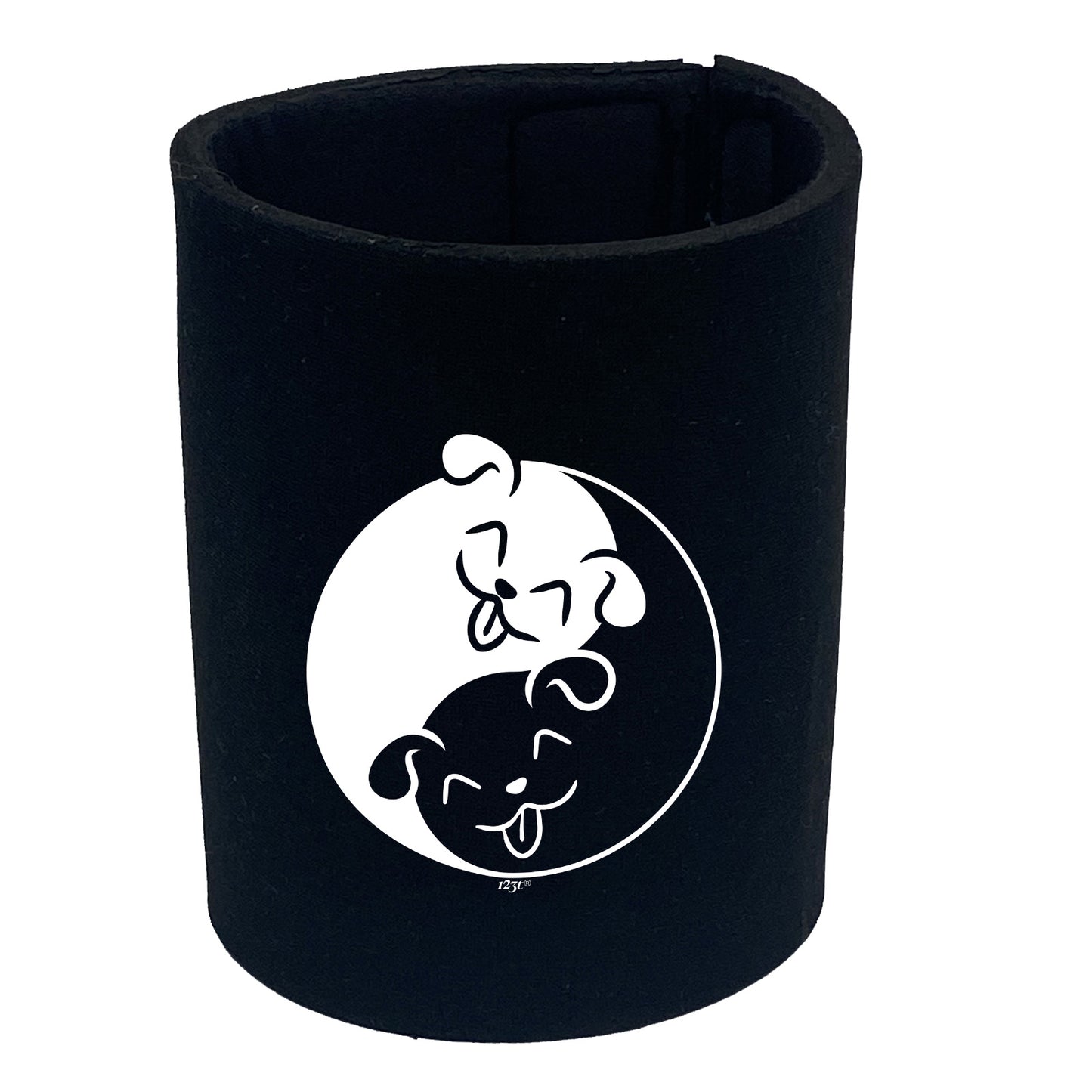 Yin Yang Dog - Funny Stubby Holder