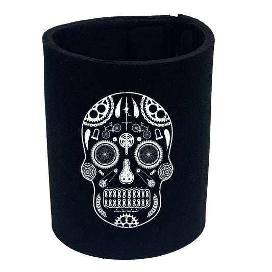 Rltw Cycle Candy Skull - Funny Stubby Holder