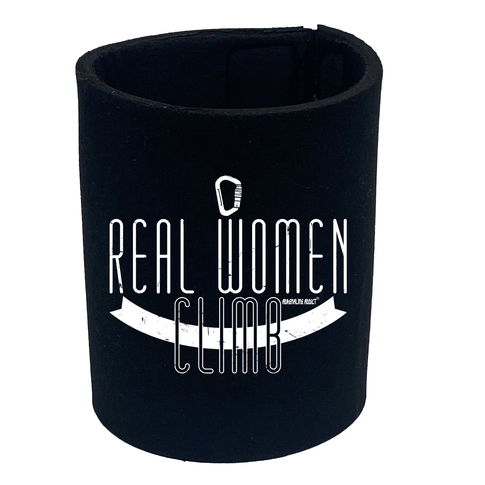 Aa Real Women Climb - Funny Stubby Holder