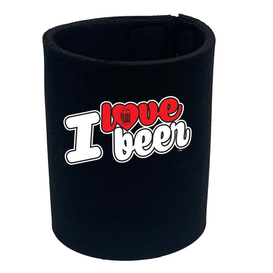 Love Beer Stencil - Funny Stubby Holder