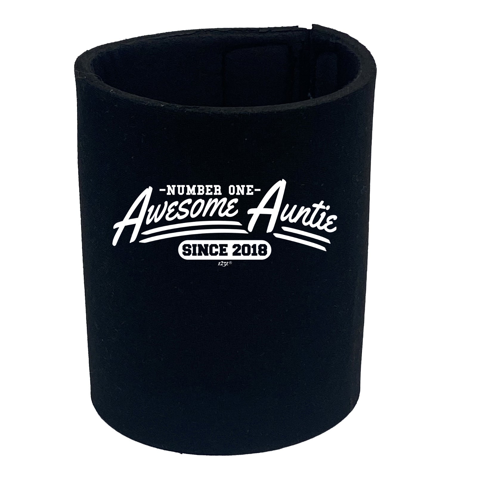 2018 Awesome Auntie Since - Funny Stubby Holder