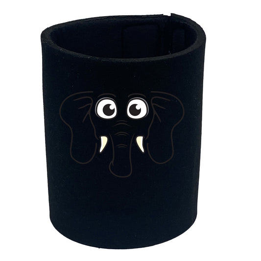 Elephant Animal Face Ani Mates - Funny Stubby Holder